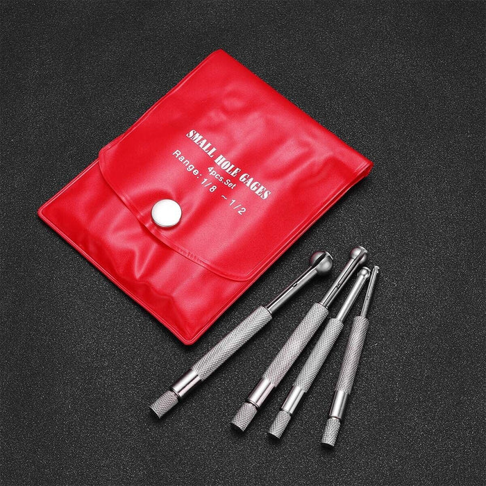 T&E Tools  Small Hole Bore Gauge Set Telescoping Full Round Made in Taiwan MT171