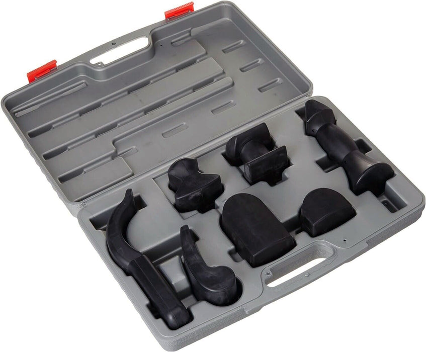 T&E Tools 7PC Auto Body Rubber Dolly  Panel Beating Set Made in Taiwan 1567