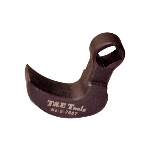 T&E ToolsDrop Forged Heat Treated 3/8Dr Pry Bar Head Made in Taiwan TE-2-7687