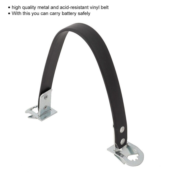 T&E Tools Battery Carrying Strap Made in Taiwan 18" (450mm) 3602