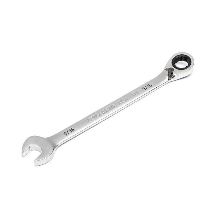 T&E Tools 9/16" Reversible Gear Ratchet Wrench Made in Taiwan 57018