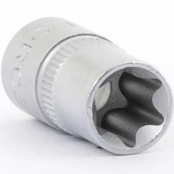 T&E Tools E10 1/4"Dr E-Series Female Torx Socket Made in Taiwan 52610