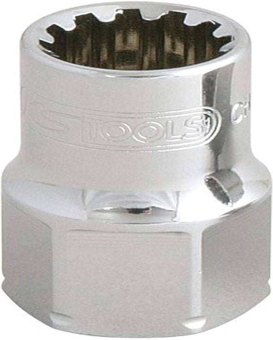 T&E Tools 24mm x  19mm Drive Hole Thru  Multi Lock Socket Made in Taiwan M5524