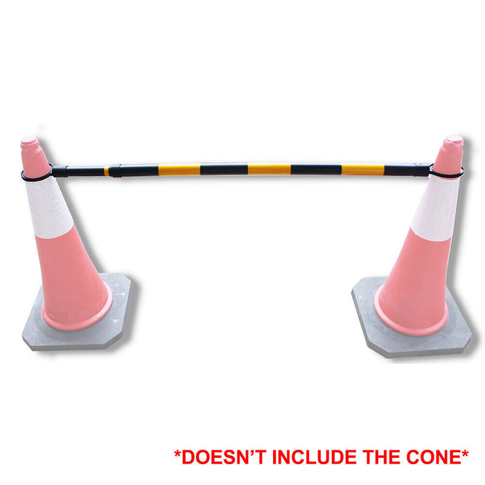 FORCE PRO Traffic Cone Extension Bar. Retractable 135cm to 215cm AU STOCK