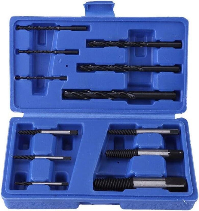 12pcs Damaged Screw Extractor Drill Bit Set Easy Out Broken Screw Bolt Remover