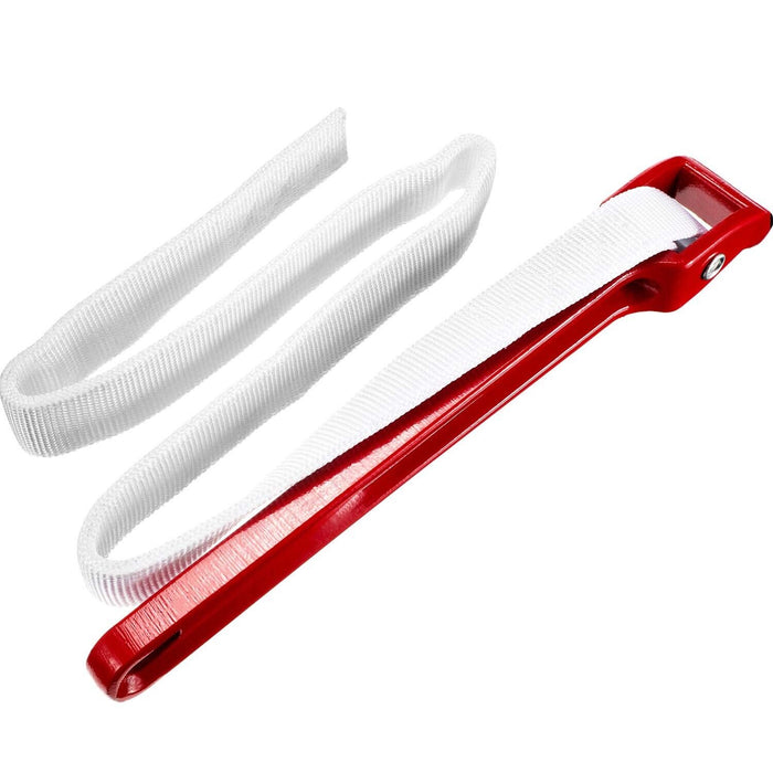 T&E Tools Anti-sliding Strap Wrench for filter removal 300mm Made Taiwan J5103