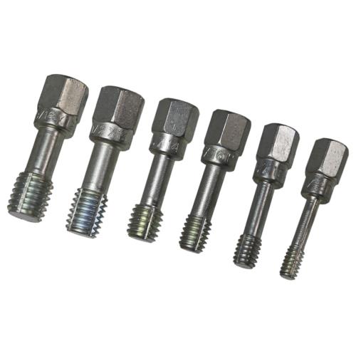 T&E Tools 6PC UNC SAE Rethreader Tap Set Made in Taiwan  1/4"- 9/16" TC6