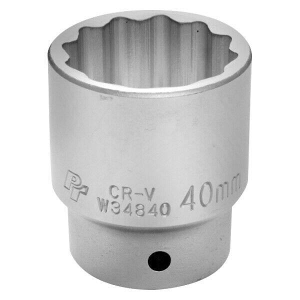 T&E Tools 40mm x 12 Point 3/4" Drive Socket Made in Taiwan 55340