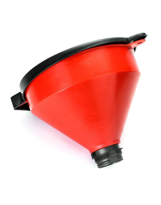 PK TOOLS 250mm Oil Drum Funnel Grill Screen Lockable Lid Spill-Free w/ Hang Hole