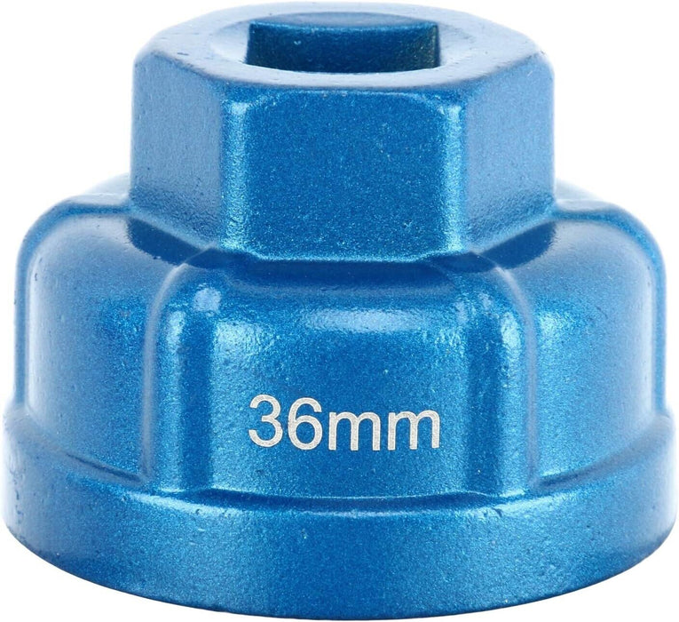 PK Tool 6 Pcs Heavy Duty 1/2 Inch Oil Filter Cartridge Nut Removal Kit 24-38mm