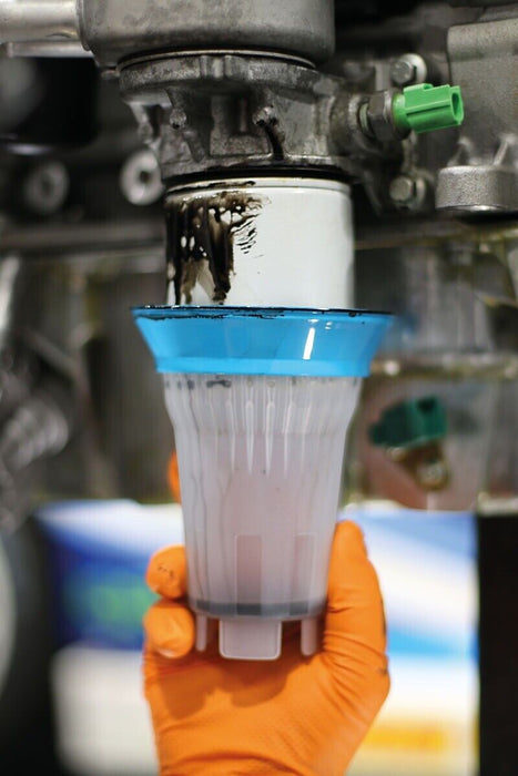 PK Tool 1PC Oil Capture Removal Cup - Hand Held No-Spill Suit Filters 63-67mm