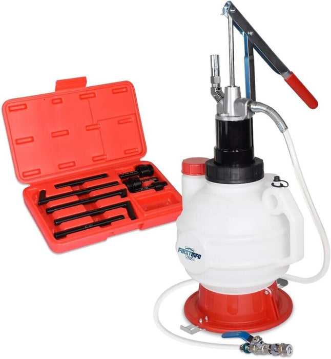 PK TOOLS XL Manual Automatic Transmission Fluid Filler with Tool Set 7.5L