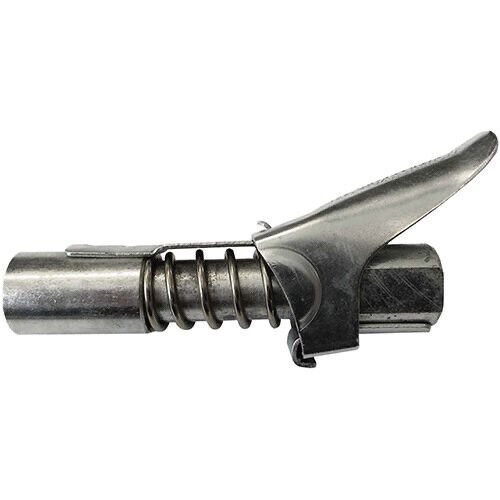 PK Tool Grease Gun Coupler Nozzle - Quick Release Lock-On Fast On/Off