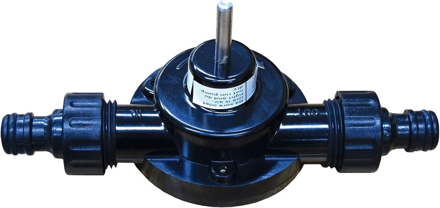 PK Tool Rotary Pump - Drill Powered Transferring Liquids Between Containers