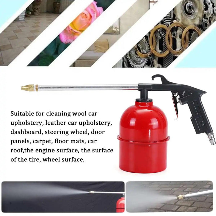 PK Tool 1Ltr Car Foam Engine Degreasing Wash Gun Adaptors & Airline Fitting