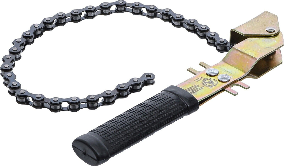 PK Tool HEAVY DUTY OIL FILTER CHAIN WRENCH Remover Car Bike 125mm 5 Inch Filters