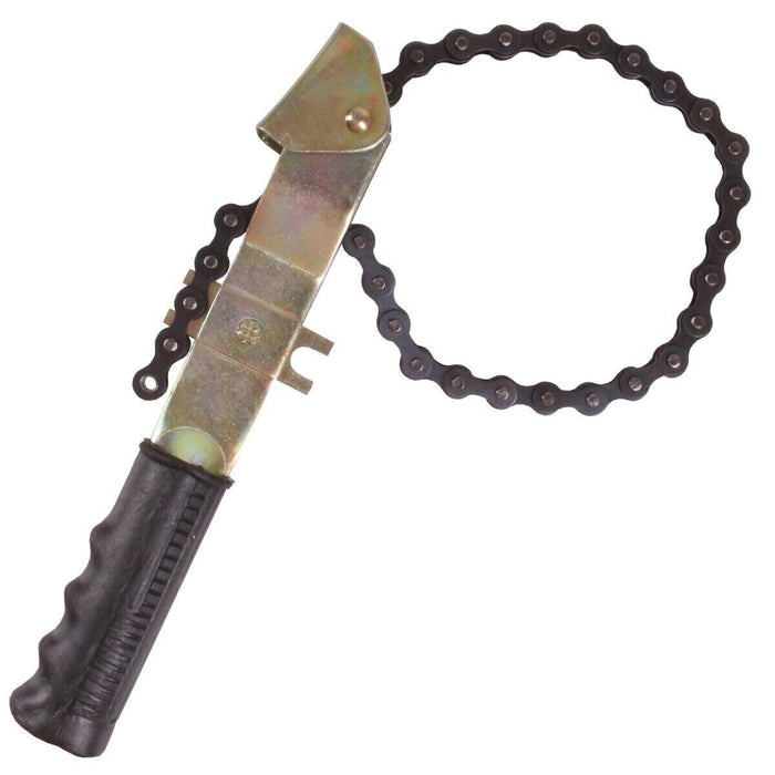 PK Tool HEAVY DUTY OIL FILTER CHAIN WRENCH Remover Car Bike 125mm 5 Inch Filters