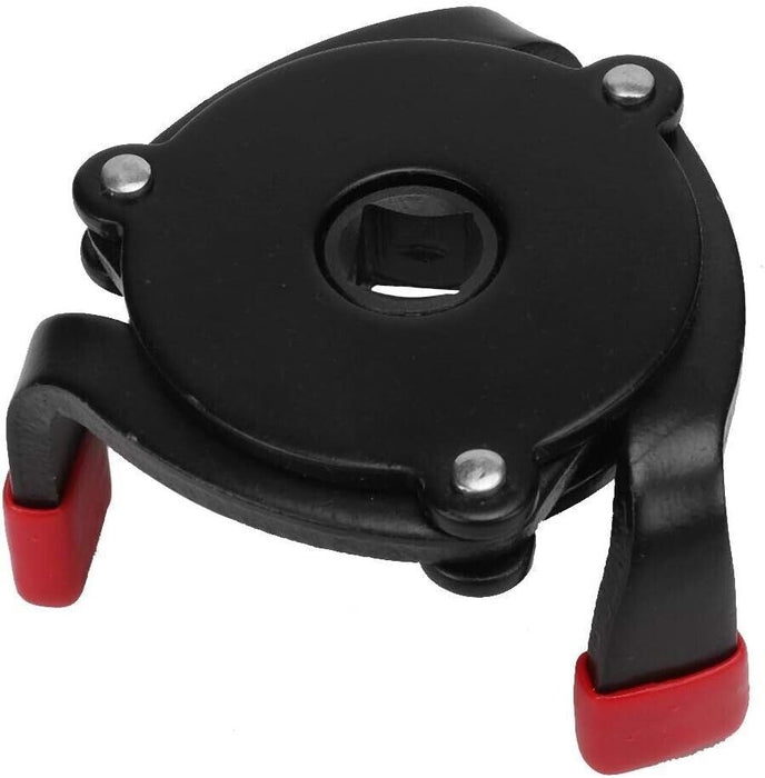 3 Jaw Oil Filter Wrench 58-100mm Range Auto-Adjust Removal Repair Tool