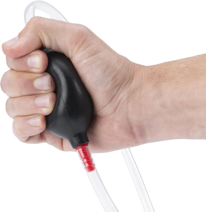 PK TOOL Manual Fuel Pump Car Hand Siphon Water Oil Petrol Diesel Liquid Transfer