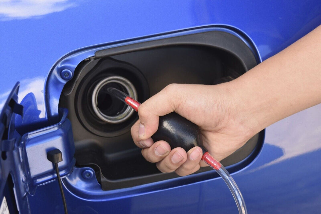 PK TOOL Manual Fuel Pump Car Hand Siphon Water Oil Petrol Diesel Liquid Transfer
