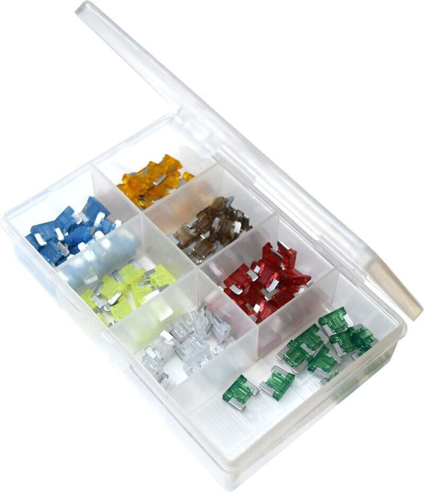PK TOOLS  100Pc Charge Blade Fuse Kit Mixed Fuses Fusible Links Accessories Au