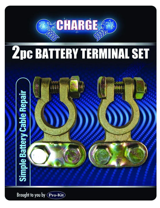 Battery Terminals 2pcs Brass Saddle Type Car Battery Terminal Connector Clamp - FISHER DISCOUNT