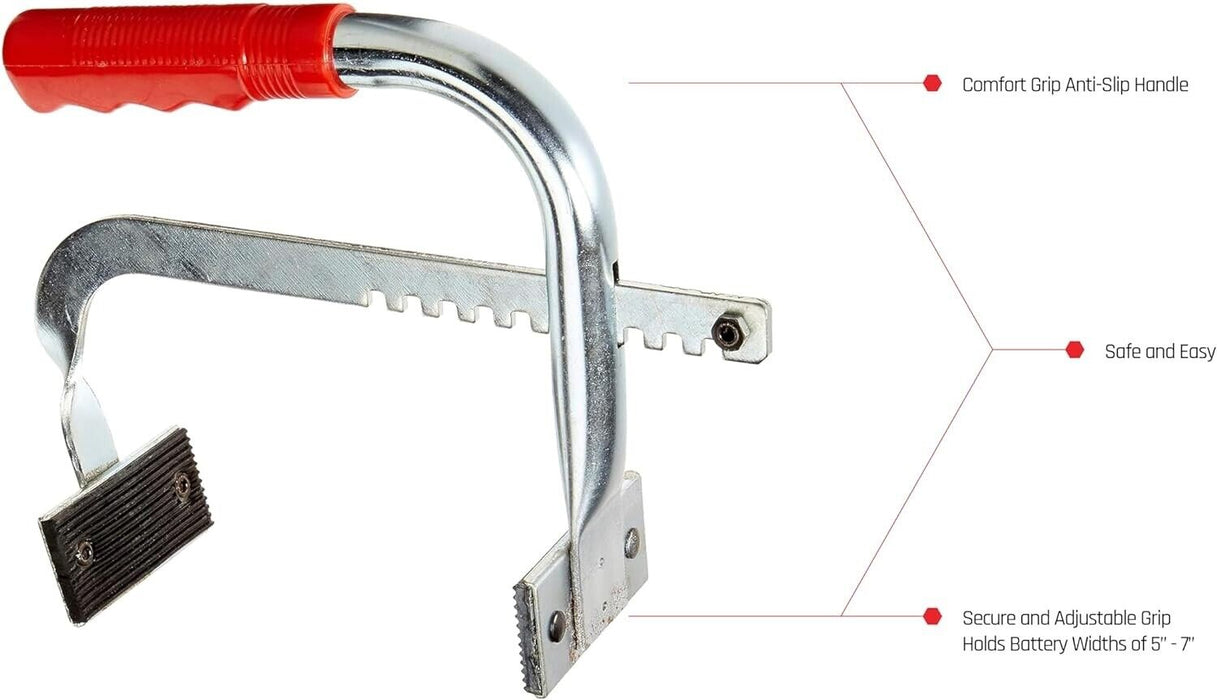 PK TOOL Wide Batteries Side Lift Grip Battery Carrier Lifter