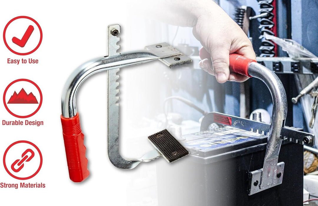 PK TOOL Wide Batteries Side Lift Grip Battery Carrier Lifter