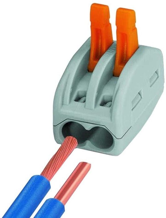 PK TOOL 65pc Terminal Block Lever Home Wire Connector Cable Clamp Nuts Reusable