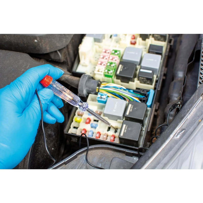 Charge 6-24V 140mm Circuit Tester - with Circuit Indicator Lamp & 70cm Wire