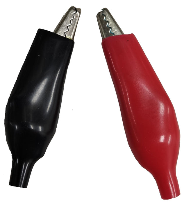 Charge Battery Clip 2Pc 5/10/20Amp Insulated Cable Clamps Test Clips Auto