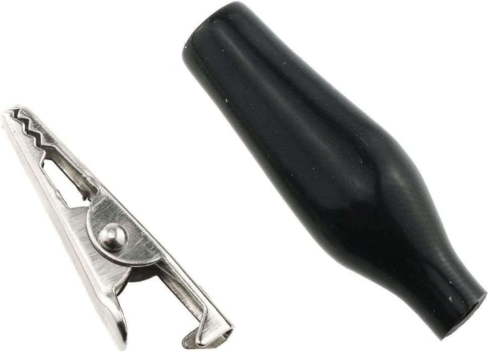 Charge Battery Clip 2Pc 5/10/20Amp Insulated Cable Clamps Test Clips Auto