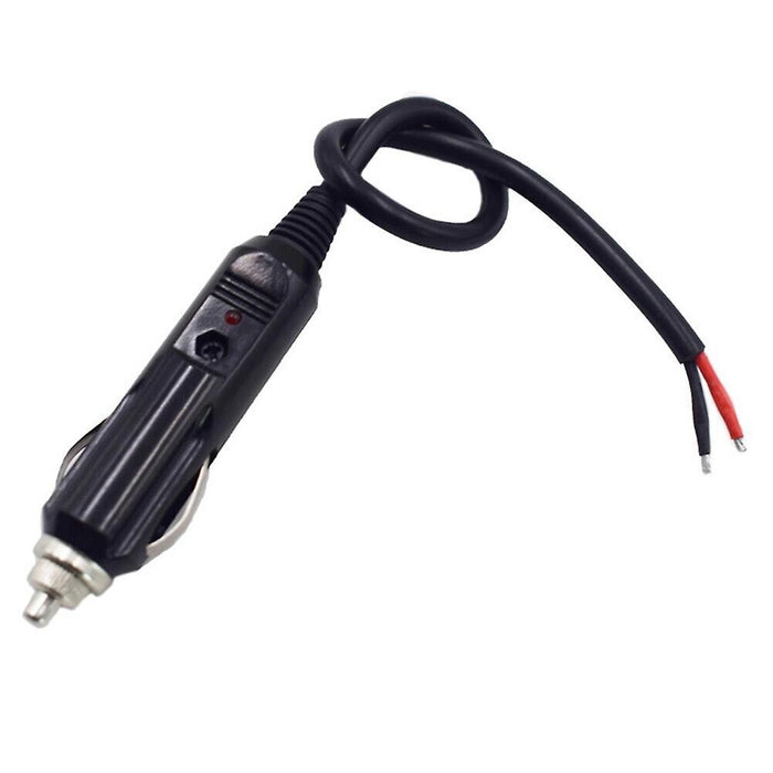 Charge Replacement Lighter Adaptor Plug with 2M Power Cord for 12/24V Vehicles