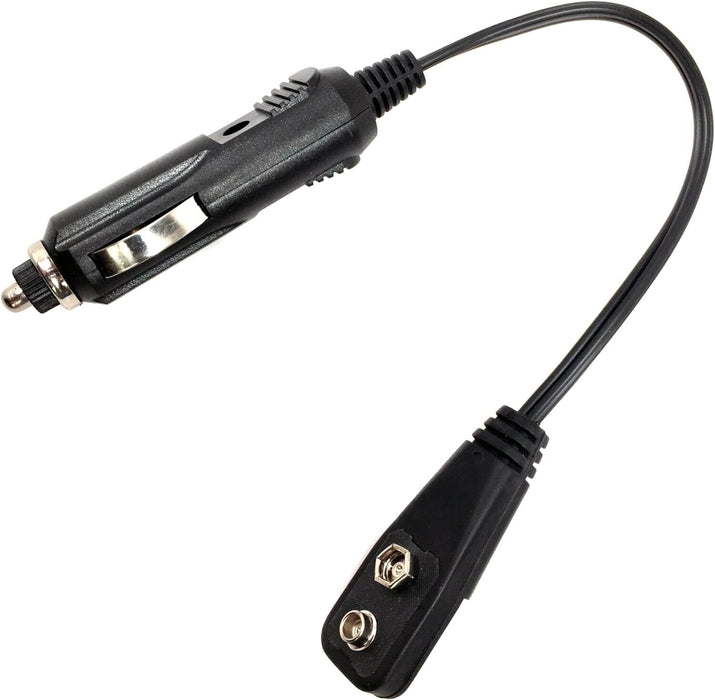 Charge Computer Memory Saver - with 9V Battery Insert into Cigarette Lighter