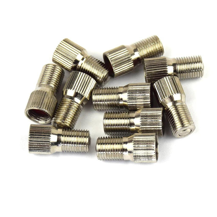 4PCS Car Vehicle 20mm Chrome Brass Tyre Wheel Valve Stem Cap Extension Extender