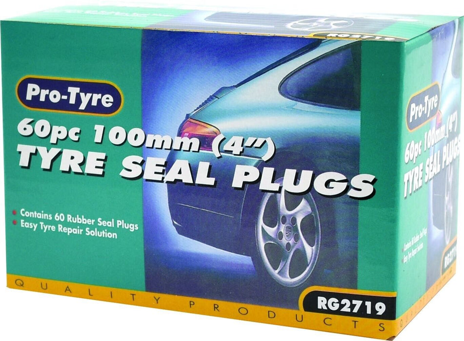 PK TOOL 50Pcs Tubeless Car Tire Puncture Seal Repair Strip Plug Tyre Kit Tyre