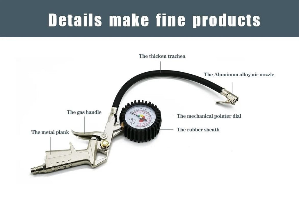 Protyre Tyre Inflator With Dial Gauge Tyre Products Tyre Gauges Inflators Tools