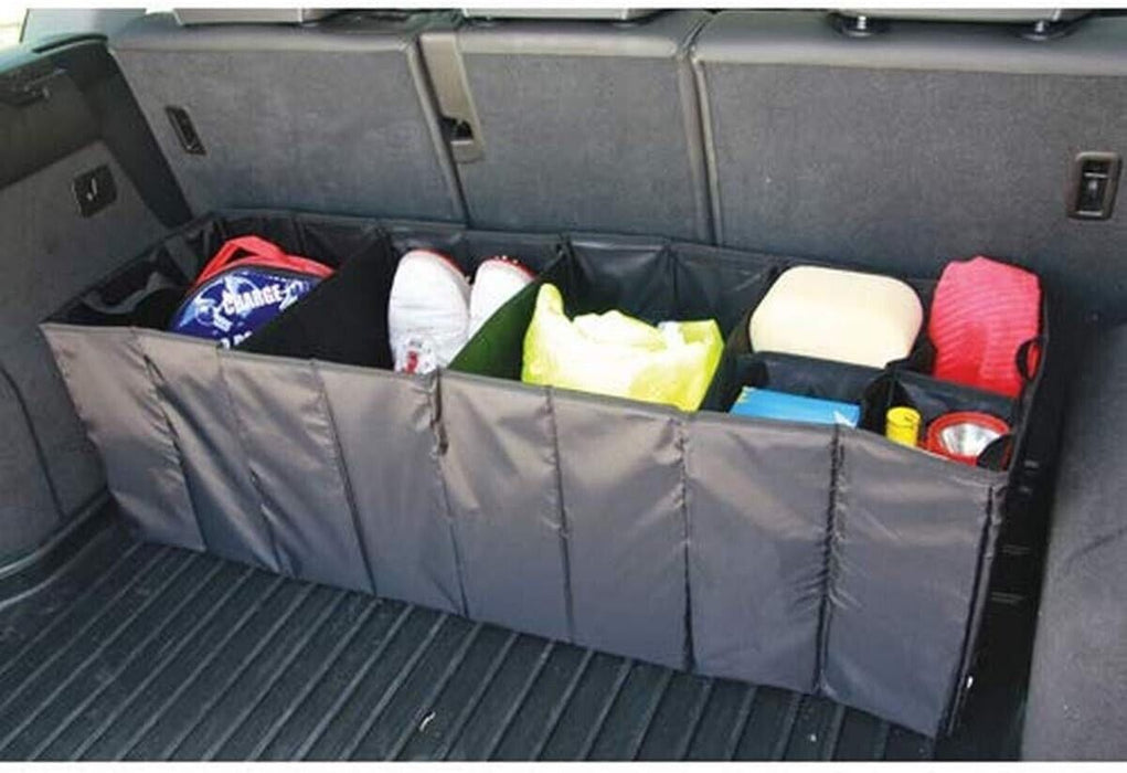 PK TOOL Collapsible Car Boot Organiser Trunk Foldable Storage Shopping Bag