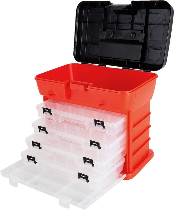 97✖️Storage Bin Part Organiser Drawers Cabinet Tool Box Chest Plastic Dividers