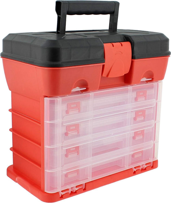 97✖️Storage Bin Part Organiser Drawers Cabinet Tool Box Chest Plastic Dividers