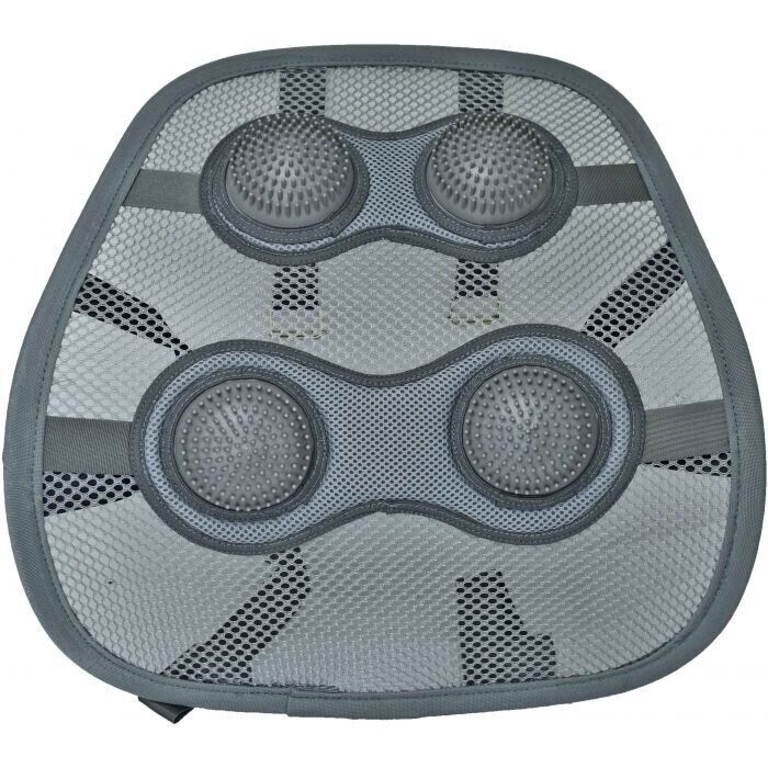 PC Covers Double Ball Massage Design Back Support - 47x43cm with Massage Nodules