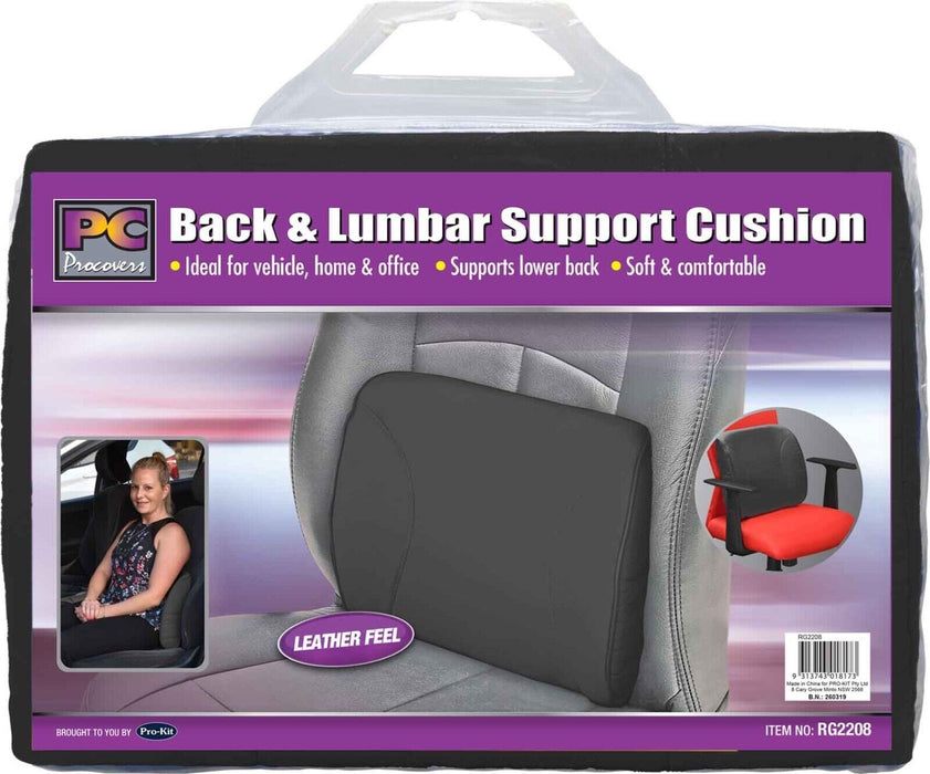 Memory Foam Lumbar Support Office Car Cushion Home Seat Pillows Pillow Back