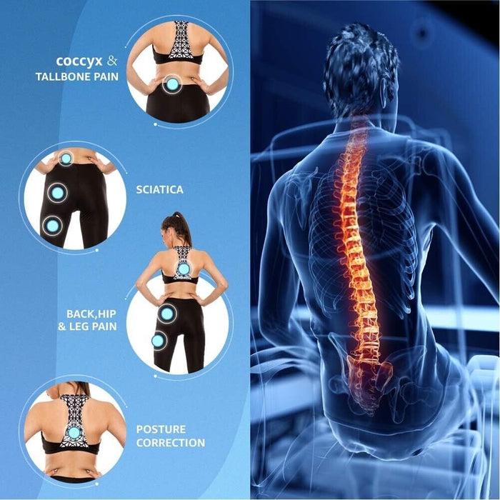 Memory Foam Lumbar Support Office Car Cushion Home Seat Pillows Pillow Back