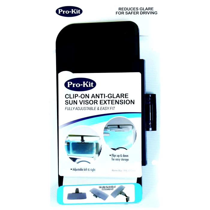 ProKit Clip-On See Through Anti-Glare Sunvisor Extention General Accessories Aut