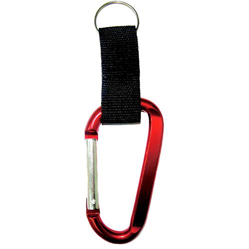 Belt Keeper Key Ring, Nylon Webbing Strap Buckle with Key Holder Blue/RED/Black