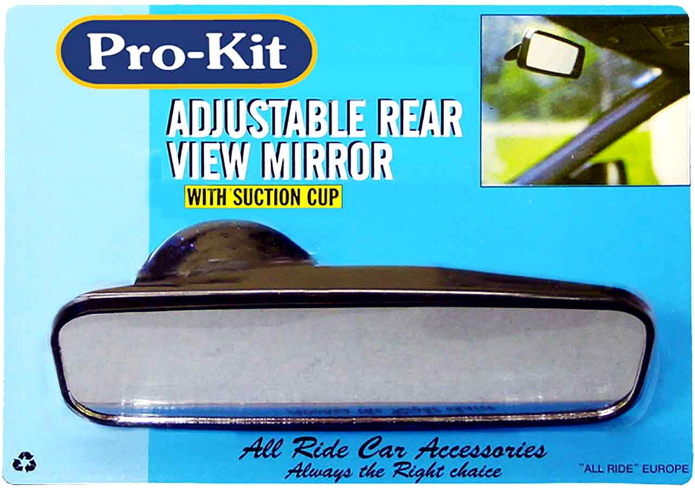 ProKit Mirror 1Pc Rear View Adjustable With Suction Cup Mirrors Rear View Automo