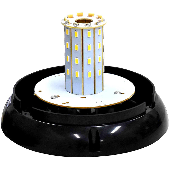 Motolite 80 LED 12V 1.5mtr Lead AMBER LED STROBE LIGHT WITH MAGNETIC BASE SWITCH
