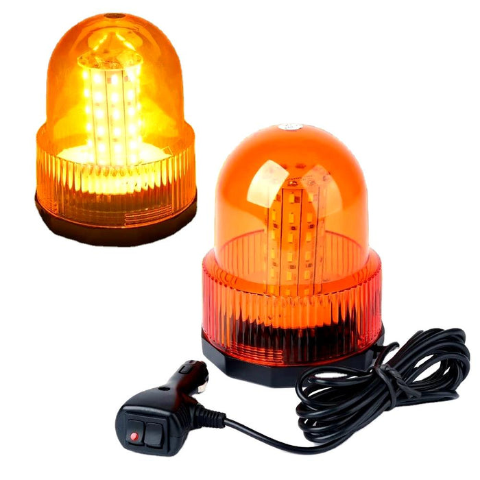 Motolite Sentry LED Portable Battery Powered Strobe (Amber) with Magnetic Base