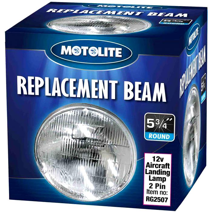 Motolite Aircraft Landing Lamp 5-3/4'' 12V/150W Default Category Lighting Aircra - FISHER DISCOUNT