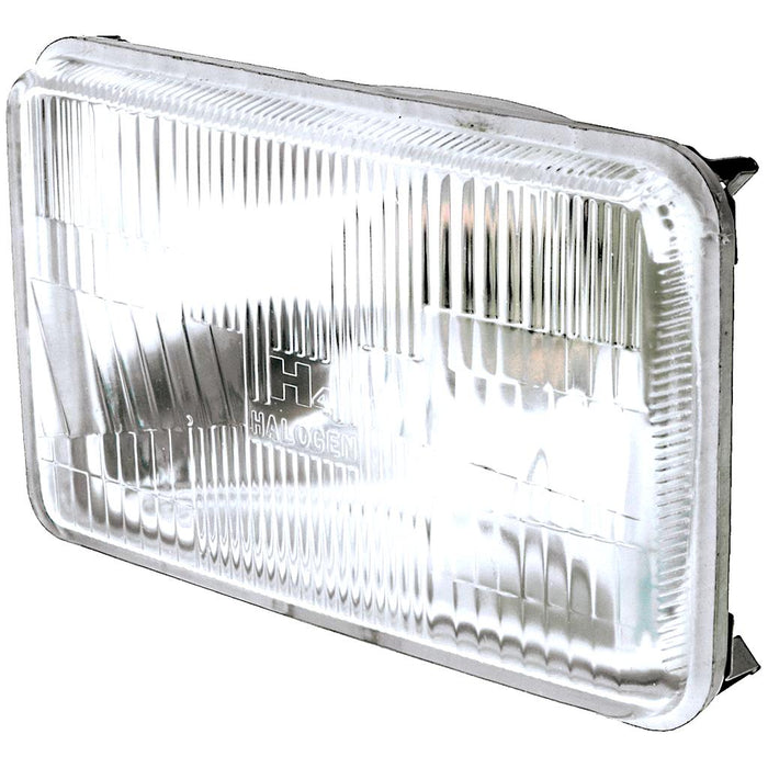 Semi Sealed Beam 100mm x 165mm Headlight High Beam Suit H1 Halogen Bulb